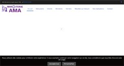 Desktop Screenshot of miroiterieama.com